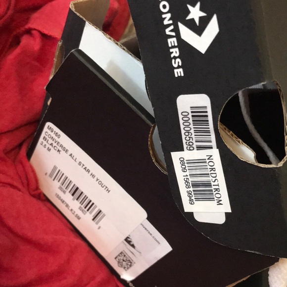 Black converse youth hitop - Picture 3 of 3